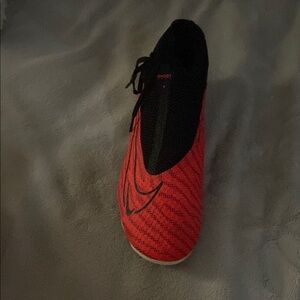 Nike Red and Black Soccer Cleats
